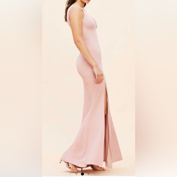 Dress the Population Pink Maxi Dress - Picture 3 of 11